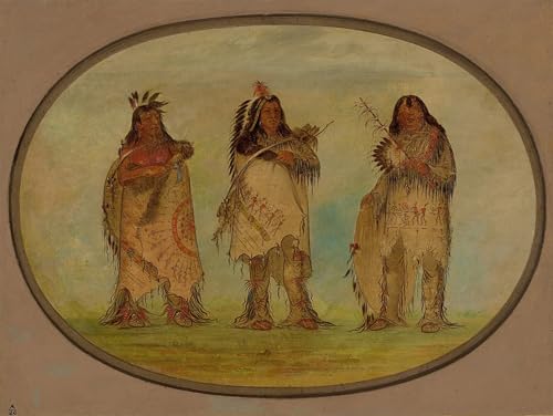 Cuadro Pared Lienzo de George Catlin para Decoración de la Sala de Estar