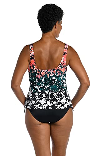 Maxine of Hollywood Women's Scoop Neck Tankini Swimsuit Top2