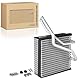 Frankberg Klimaverdampfer Klimaanlage Kompatibel mit Golf IV 1J1 1.4L-3.2L 1997-2005 B.o.r.a 1J2 1.4L-2.8L 1998-2013 A3 8L1 1.6L-1.9L 1996-2003 Replace# 1J1820007A