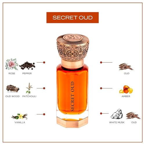 Swiss Arabian Secret Oud - Luxury Products From Dubai - Long Lasting And Addictive Personal Perfume Oil Fragrance - Seductive Signature Aroma - 0.4 Oz - Image 3