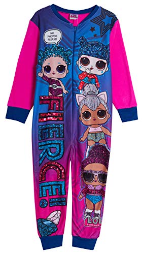 Combinaison en polaire L.O.L. Surprise filles pyjama combinaison grenouillère hiver