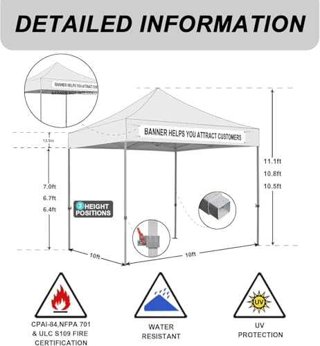Eurmax USA 10x10 Pop Up Canopy