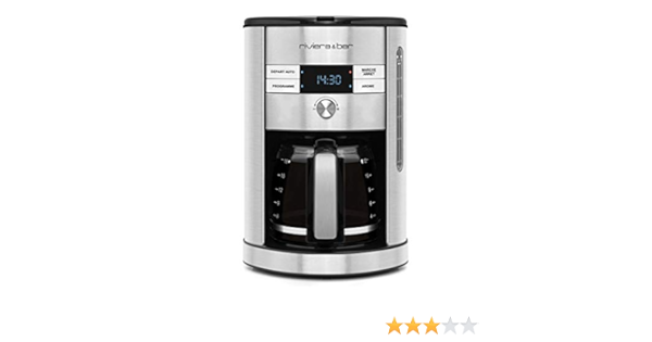 Riviera-et-Bar BCF550 - Caffettiera programmabile in acciaio inox