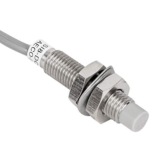 Aeco SI8-DCE3 PNP NO S, Inductive Proximity Sensor, 8 mm Diameter, Stainless, 6-30 VDC, 3-Wire, PNP