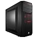 CORSAIR CARBIDE SPEC-02 Mid-Tower Gaming Case, Red LED Fan