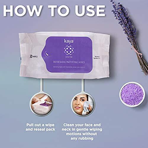 Kaya-Refreshing-Mattifying-Wipes-Vitamin-E-Chamomile-Extracts-Face-Wipes-Cleansing-Wipes-For-Acne-Prone-Skin-30-Wipes