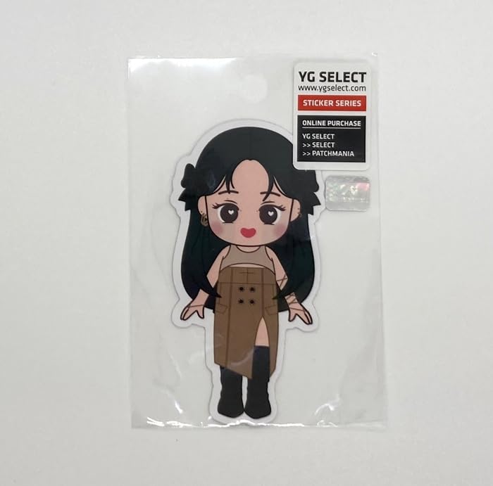 Amazon | ジス JISOO ステッカー [全身] How you like that 公式グッズ