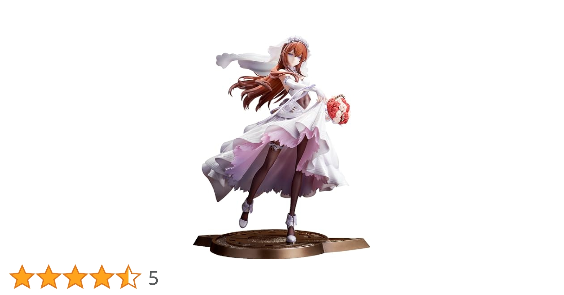 シュタインズ・ゲート　牧瀬紅莉栖　ウェディングドレスver. Amazon | STEINS GATE 牧瀬紅莉栖 ウェディングドレス Ver. 1/7