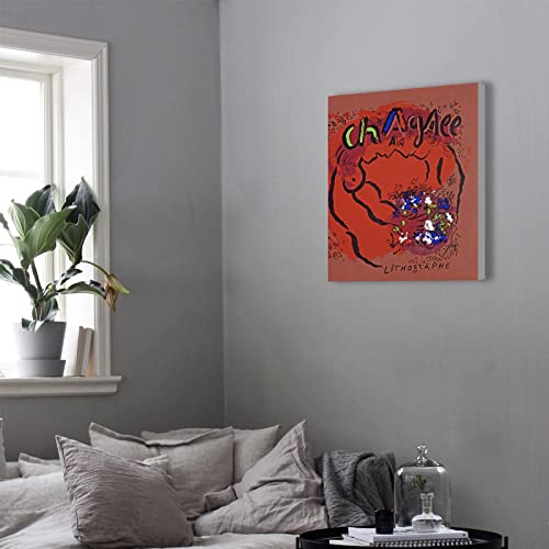 Tableau Marc Chagall lithographie art abstrait pour habiller vos murs - 4
