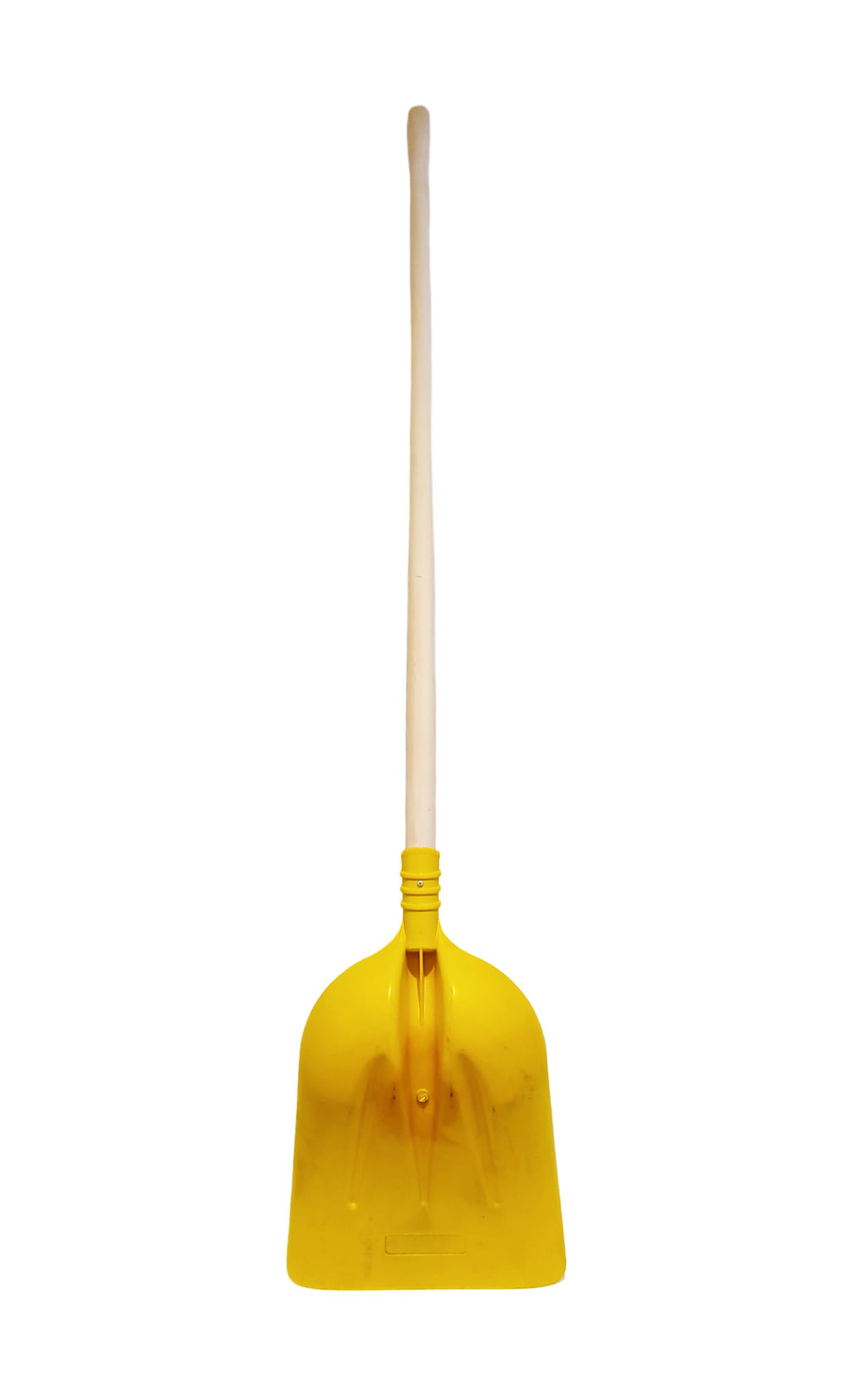 NG NICCOLAI PALA IN FIBRA DI VETRO GRANDI DIMENSIONI GIALLA CON MANICO IN LEGNO MADE IN ITALY