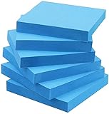 Early Buy Sticky Notes 3x3 Self-Stick Notes Blue Color 6 Pads, 100 Sheets/Pad