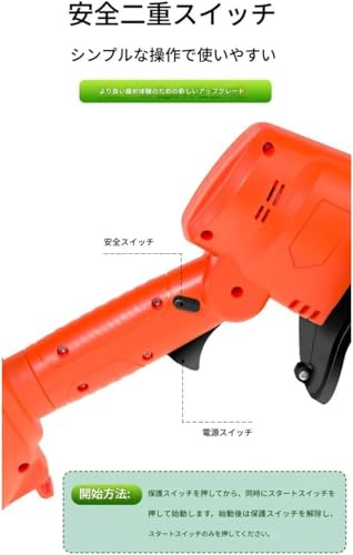 耕運機 充電式 ハンディ 電動 コードレス ミニ耕運機 小型 リチウム電池 土起こし 除草用多機能ホイール 耕うん 軽量 土壌掘り 土壌ゆるみ 草取り 菜園 畝間 雑草 農園 畑 耕す 家庭用 リチウム電池 (バッテリー1個と充電器1個を備えた手持ち式耕う