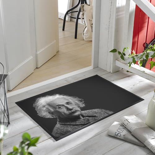 Paillasson Albert Einstein 75x50cm - Idée Cadeau Originale Geek et Science - 6