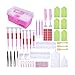Produktbild Led-diamant-anstrich-feder-kreuz-stich-werkzeug-set 117 Stück Diamant-stickerei-aufbewahrungsbehälter-kit Für Diy Art Craft