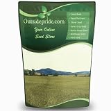 Outsidepride Western Native Grass Seed Mix - 1 lb. Perennial Blend of Warm & Cool Season, Drought Tolerant Grass Seed for Natural Landscaping w/Wildflower, Soil Health Improvement & Erosion Control