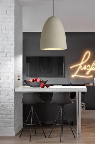 Lustre industriel gris réglable pour harmoniser l'éclairage de table - 5