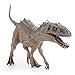 Großes Dinosaurier-Spielzeug Indominus Rex 34CM, realistische Dinosaurier-Spielzeugfigur, handbemalte Dinosaurier-Figuren Pädagogische Dinosaurier-Action-Figur für Sammler, Party Favor (grau)