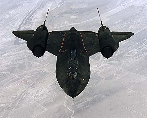 SR-71 in Flight View from Above 11x14 Photograph Photo Print