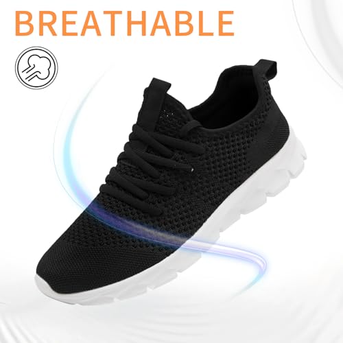 Image of Oltyutc Men Women Tennis Shoes Comfortable Fashion Running Sneakers | Lightweight & Soft Sole, Breathable Mesh Upper, Unisex Daily Footwear, Ideal for Gym Workout Athletic Travel Work