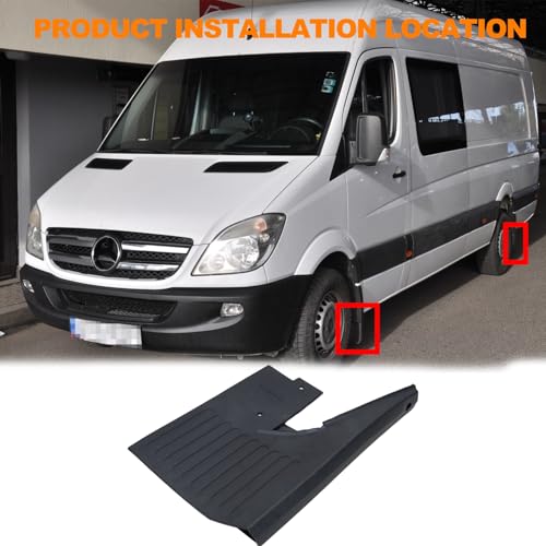 Image of Sprinter Mud Flaps Splash Guard Front or Rear Left Right for Dodge Sprinter 901 902 903 904 9018820105 9018800000