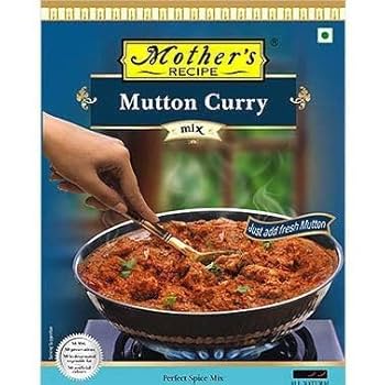 Amazon.com: Mother's Recipe Mutton / Lamb Curry Mix (80 gm pack)