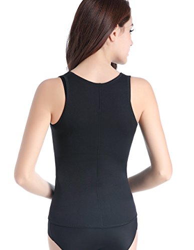 Valentina Womens Hot Body Shaper Stomach Fat Burner Tummy Control Trainer Workout Sauna Suit Slimmimg Compression Vest #TOP5