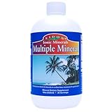 Eidon Multiple Minerals Supplement - Ionic Trace Mineral Drops for Water, with Zinc, Potassium, Chromium, & Magnesium, Natural Liquid Vitamins, Sugar Free & Bioavailable, for Men & Women - 18 oz