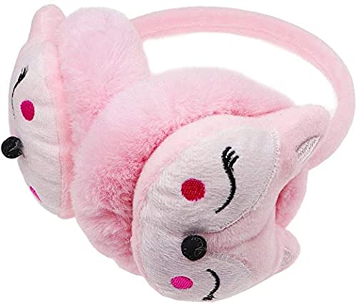 Cute Earmuff Girl Boy Plush Winter Warm Ear Muff Soft Furry Outdoor Ear Warmer Muff Kid Anti-Cold Ear Protector4