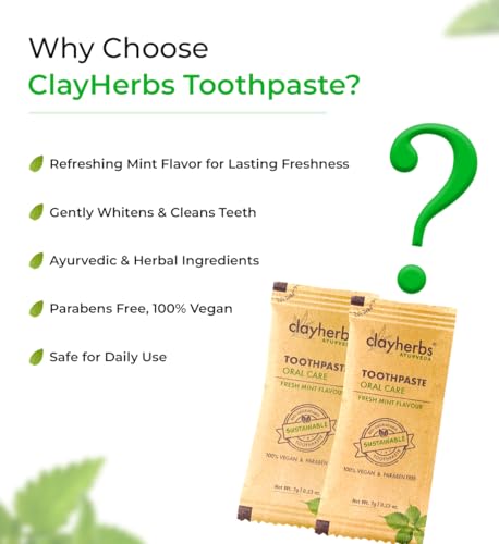 Image of Travel Toothpaste Sachets - Eco-Friendly Single-Use Natural Toothpaste in Kraft Pouch - Ideal for Hotels, Travel, Guests & Events - Herbal Formula (200)
