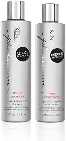 Kenra Platinum Revive Shampoo and Conditioner Set, 8.5-Ounce Pack of 2