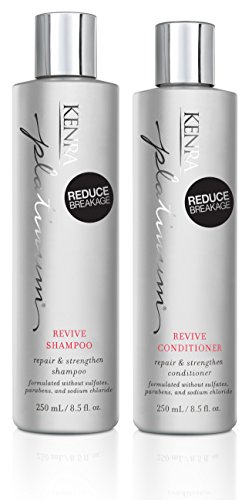 Kenra Platinum Revive Shampoo and Conditioner Set, 8.5-Ounce Pack of 2