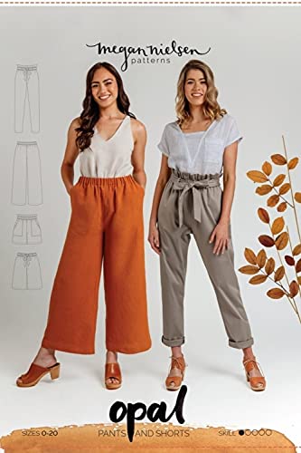 Megan Nielsen Sewing Pattern Opal Pants & Shorts
