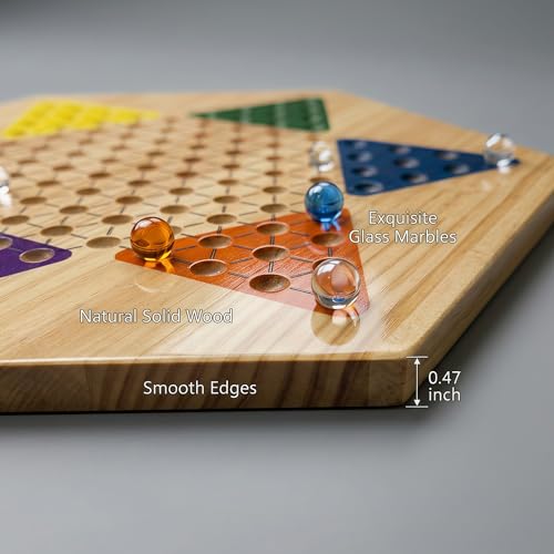 Juego de Mesa Doble de Madera 2 en 1, 13 Pulg miniatura 3
