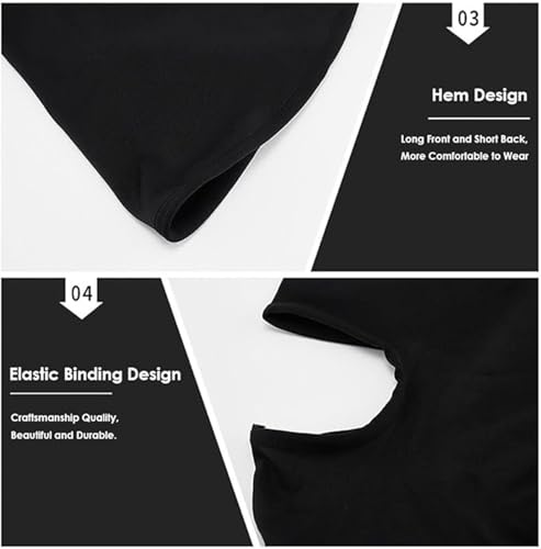 Image of 2Pcs 3 Hole Full Face Mask, Thin Cooling Balaclava Summer Seamless Face Mask for Motorcycle Bike Hunting Cycling Halloween