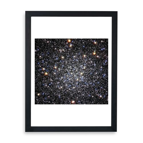Télescope Hubble M12 grande affiche encadrée pour salon et bureau