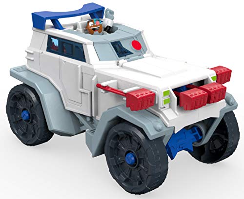 imaginext cyborg transforming battle rig