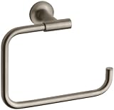 Kohler K-14441-BV Purist -Towel Ring, Vibrant Brushed Bronze
