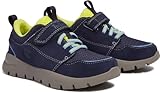 Timberland Boroughs Project Low Hook & Loop - Tenis de Gamuza Azul Oscuro