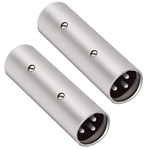 XLR Male to XLR Male Adapter - XLR 3-Pin Male to XLR 3-Pin Male(1...