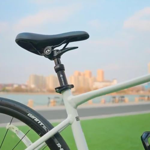 SAFORT SD78H-SUS Dropper Seatpost with Suspension, Lever-Actuated Height Adjustable Seat Post for Bicycle/EBIKE, 450mm Length (27.2 mm) - Thumbnail 6