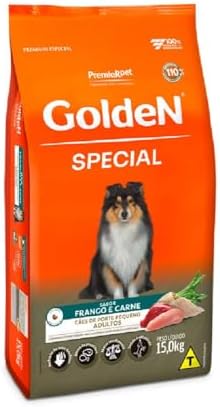 Golden Special Cães Adultos Pequeno Porte 15Kg