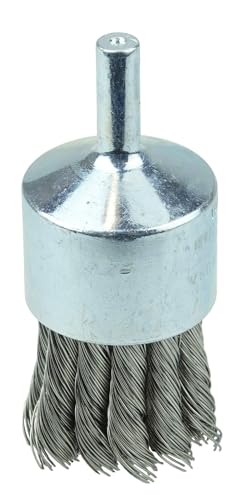 Weiler 10032 1-1/8" Knot Wire End Brush, .020" Stainless Steel Fill, Made in the USA (Pack of 10)