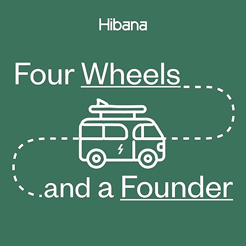 Four Wheels and a Founder Podcast Por Hibana arte de portada