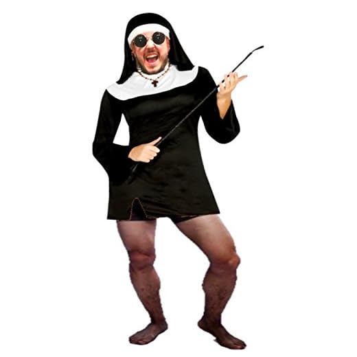 Disfraz de Monja sexy para hombre - Hombre, L