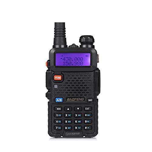 Baofeng UV-5RTP Tri-Power 8/4/1W Two-Way Radio Transceiver (Upgraded Version of UV-5R with Tri-Power), Dual Band 136-174/400-520MHz True 8W High Power Two-Way Radio