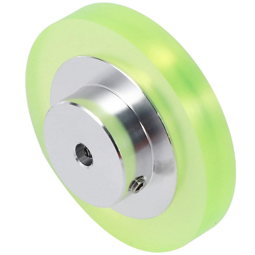 Roue de mesure de roue 'codeur industriel en polyuréthane de 200 mm avec support de 'codeur dans l'aluminium de 20 mm