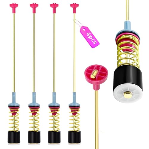 Image of Upgraded Washer Suspension Rods for Samsung WA50R5400AV /US WA50R5400AW /US WA45T3200AW /A4 WA45N3050AW /A4 WA50R5200AW /US WA400PJHDWR /AA Washing Machine, Replace DC97-16350U DC97-16350S DC97-05280W