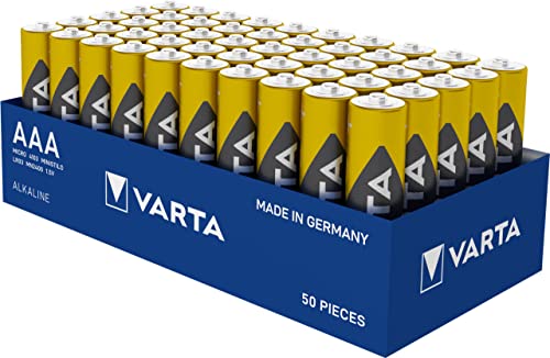 VARTA Batterien AAA, 50 Stück, Power on Demand, Alkaline, 1,5V, Vorratspack, smart, flexibel, leistungsstark, ideal für Computerzubehör, Smart Home Geräte, Made in Germany 2