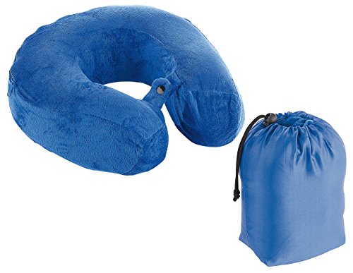 newgen medicals Rollo de Cuello Memoria Espuma: Almohada de Espuma viscoelástica con Funda de Felpa Suave y Bolsa de Transporte (Ortopédico Rollo de Cuello) Cover