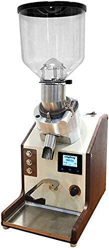 SXLCKJ Elektrische Kaffeemühle mit aus Italien importierter Harter Titanstahl-Mahlscheibe für Kaffeebohnen (Crusher)